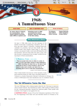 1968: A Tumultuous Year