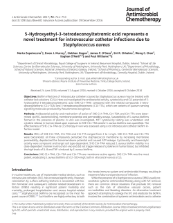 5-Hydroxyethyl-3-tetradecanoyltetramic acid represents a novel