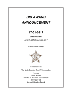 north carolina sheriffs` association