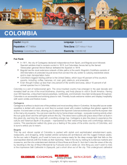 Colombia Travel Info