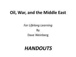 handouts - LifeLong Learning for NM