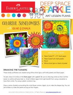 Faber-Castell Chalk Sunflowers