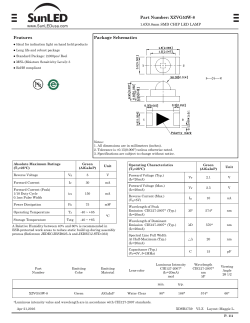 Part Number: XZVG53W-8 Features Package Schematics