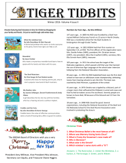 December - Nebraska School for the Deaf Alumni Association