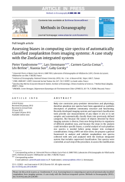 Assessing biases in computing size spectra of - SO-RADE