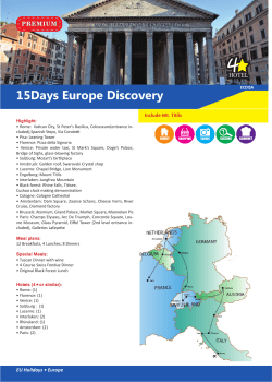 15Days Europe Discovery