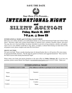 international night silent auction