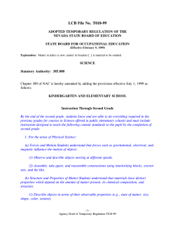 T018-99A - Nevada Legislature