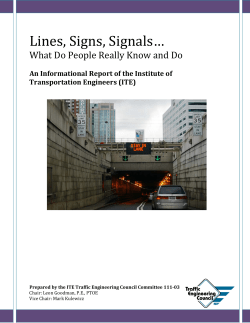 Lines, Signs, Signals&hellip;