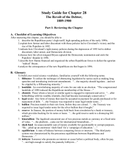 Study Guide for Chapter 28
