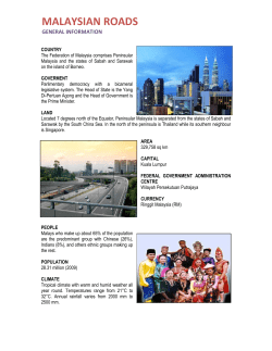 MALAYSIAN ROADS