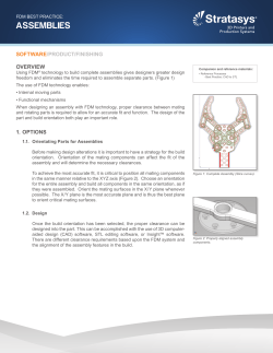 assemblies - Stratasys