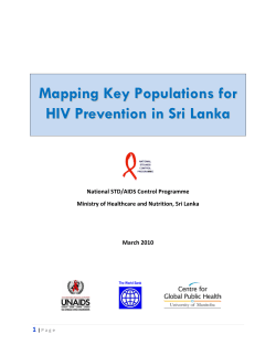 TITLE PAGE - National STD/AIDS Control Programme