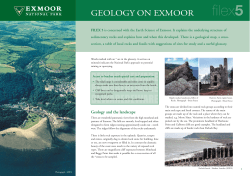 Geology - Exmoor National Park