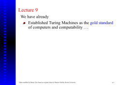 Mapping reductions. Proofs of undecidability via mapping reductions