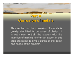 Corrosion of Metals Guide - Pacific Southwest Coatings