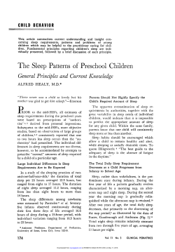 General Principles and Current Knowledge