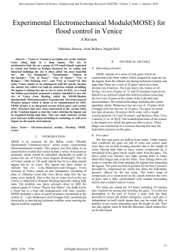 Experimental Electromechanical Module(MOSE)