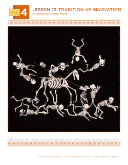 lesson 23 - Fowler Museum