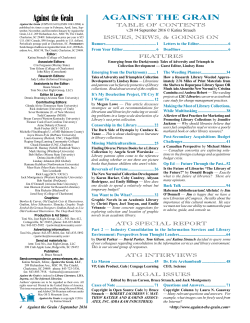 PDF of Table of Contents