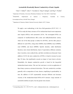Acetonitrile Drastically Boosts Conductivity of Ionic Liquids