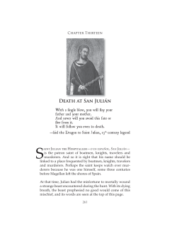 Death at San Juli&aacute;n - Rockville Press, Inc.