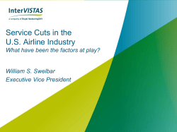 The last ten years of domestic aviation can be divided into three time