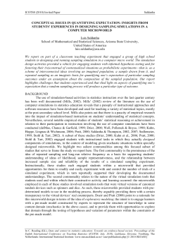 stat.auckland.ac.nz - International Conference on Teaching Statistics