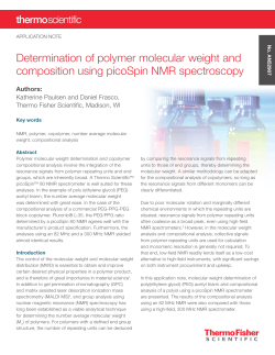 Determination of polymer molecular weight and composition using