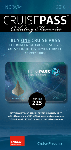cruisepass - Visitflam.no
