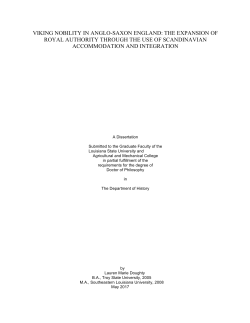 viking nobility in anglo-saxon england: the expansion of royal