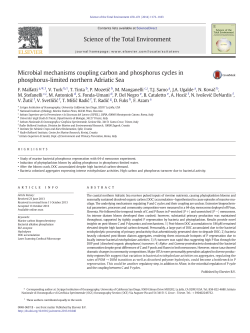 Microbial mechanisms coupling carbon and phosphorus cycles in