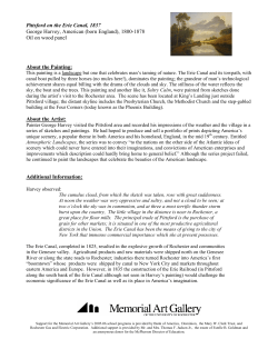 Pittsford on the Erie Canal, 1837