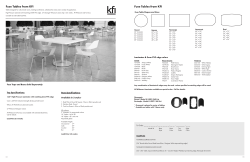 Price Sheet - KFI Seating