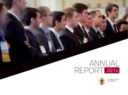 ANNUAL REPORT 2014 - Pi Kappa Alpha