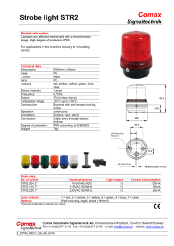 Technical data
