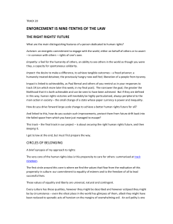 ENFORCEMENT IS NINE-TENTHS OF THE LAW