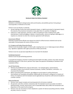 Global Anti-Bribery Standard