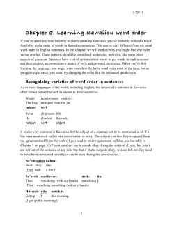 5_28_13 Chapter 8, Learning Kawaiisu Word Order LG