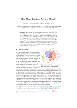 How Many Potatoes Are in a Mesh?