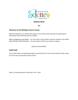 Science Hunt - Michigan Science Center