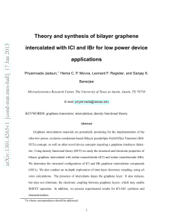 Theory and synthesis of bilayer graphene intercalated with ICl and