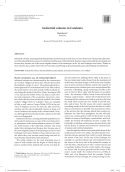 Industrial colonies