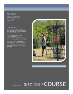 disc golf course - Ella Sharp Park