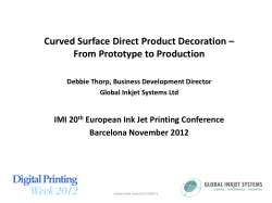 Curved Surface Direct Product Decoration