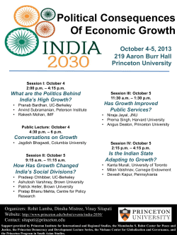 Political Consequences Of Economic Growth