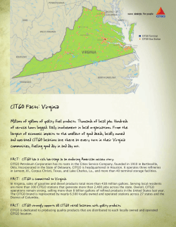 2010 CITGO State The Facts | Virginia