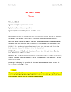 The Divine Comedy