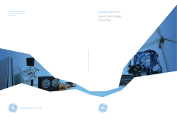 GE Annual Report 2007: Invest and Deliver Every Day