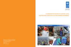A comparative review of country-level and regional disaster loss and